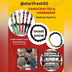 7/19 @10:00 AM EST Made by Hand Co. HANDMADE & HANDCRAFTED SHARE SHOW